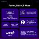 ASUS ROG STRIX Z890-F GAMING WIFI Intel Z890 LGA1851 DDR5 8600 DP HDMI 2xUSB4 5x M2 USB3.2 WiFi 7 + BT AURA RGB 2.5Gbit LAN ATX 16+1+2+2 Power Phases, Thunderbolt 4, DIMM FIT, M.2 Q-Release