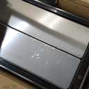 Rubbermaid Elite Stainless Steel Slim Sensor Trash Can 12-Gallon Batteries Included Charcoal Wastebasket for Home/Kitchen/Hotel/Lobby/Office 11.8G Slim Sensor