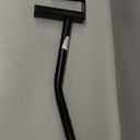 HORZE Portable Saddle Rack | Hangs on Stall Walls or Doors - Black - One Size