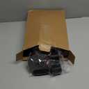 Garage Door Screen for 1 Car Garage Doors 8x7FT- Reinforced Fiberglass Door Screen,Stronger High Energy Magnets  Magnetic Screen Door (Black)