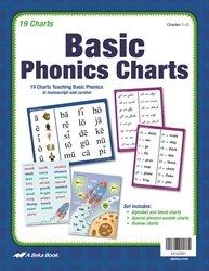 Basic Phonics Charts - Abeka 1st 2nd and 3rd Grade 1, 2, and 3 Phonics Reading Program Visual Aid