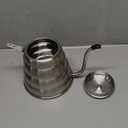 Gooseneck Kettle for Manual Drip Coffee & Tea 40oz Stainless Steel Pour Over Coffee Kettle with Thermometer Tea Kettle for Stovetop,1200ml,6 Cup,Silver,1Pack (1.3 Quarts)