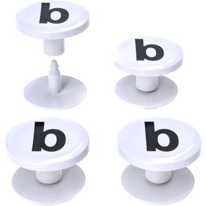 4-Pack Replacement Buttons with B for Bogg Bag Handle Strap. Compatible with Bogg Bag Beach Tote Handles. Fix Your Bogg Bag Handle Quickly and Easily with Replacement Rivets 4-Pack Replacement Buttons with B for Bogg Bag Handle Strap. Compatible with Bogg Bag Beach Tote Handles. Fix Your Bogg Bag Handle Quickly and Easily with Replacement Rivets