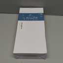 2pc Stone Drying Tray - Diatomite Sink Caddy Kitchen Sink Organizer - Water Absorbing Bathroom Counter Mat - Absorbent Kitchen Soap Tray (White)