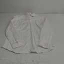 Michael Kors Mens Dress Shirt Comfort Stretch Slim Fit (15.5" Neck 32"-33" Sleeve, White)