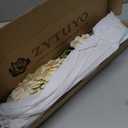 3PCS Cream Champagne Hydrangeas Artificial Flower 21" Real Touch Faux Latex Fake Hydrangeas Silk Bouquet for Home Kitchen Living Room Spring Table Office Wedding Party Arrangement