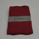DII Cranberry Quilted Farmhouse Table Runner, 13"x72"