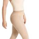 Capezio womens Ultra Soft Self Knit Waistband Transition Tight (XX-Large, Nude)