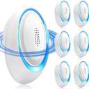 2026 Upgraded Ultrasonic Pest Repeller Indoor, Pest Control Insect Plug in, Mouse Traps Repellent Indoor, Electric Rodent Repellent Plug-in for Roach, Bugs, Ant, Mosquito, Mice, Spider, Rat,6 Pack