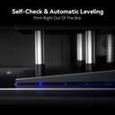 ELEGOO Mars 5 Resin 3D Printer with 4K Mono LCD,Automatic Leveling, Desktop 3D Printer with Printing Size of 5.65 3.53 5.91 inches