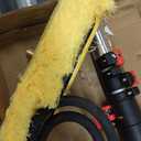 Telescoping Pressure Washer Wand 24 ft Pressure Washer Extension Wand 24 Feet Power Washer Extension Wand Aluminum with Brush Head,Gutter Cleaner, 5 Spray Nozzle Tips, 2 Hose Adapters, Support Belt