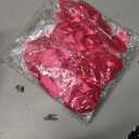 TONIFUL 200Pcs Hotpink & Pink Satin Ribbon Rose Petals