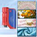 2 x 60x-120x Mini Pocket Microscope for Kids Adults, Portable Handheld Microscope with Microscope Slides, Miniscope Portable Microscope for Kids Little Scientist Students School Minilabsters Education