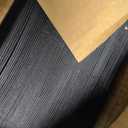 SUNEE Certificate Holders(Black, 150 Packs), Diploma Covers Gold Foil Border, for Letter Size 8.5x11 Certificates, Cardstock, Document Papers