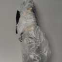 37" Vintage Classic Walking Sticks Curved Brass Handle Cane Victorian Style Brown Solid Wooden Shaft Walking Cane for for Mens and Women