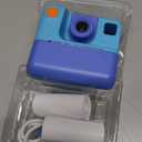 Kids Camera Instant Print, Christmas Birthday Gifts for Girl Boys 3-12 Years Old, FHD Selfie Digital Video Cameras Toddler 3 Rolls Print Paper & 32G Card (Blue)