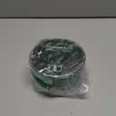 Snowflake Velvet Ribbon 2.5" x10 Yards Dusty Blue Velvet Ribbon with Silver Glitter Back Reversible Christmas Wired Light Blue for Tree Decorations, Wreaths, Garlands