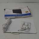 TV Antenna Indoor, Digital Amplified Indoor HDTV Antenna, 1080p VHF UHF Television Local Channels Detachable Signal Amplifier and 16.5ft Long Coax Cable (White) 