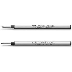 Graf Von Faber Castell Rollerball Pen Refill Black (Pack of 2)