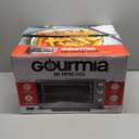 Gourmia Air Fryer Toaster Combo - 6-in-1 Multi-function Countertop Oven Adjustable Temperature & Timer, Fry Basket, Baking Pan, Oven Rack & Pullout Crumb Tray, Stainless Steel