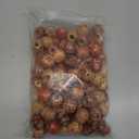 WILLBOND 130 Pieces Macrame Wooden Beads 10mm Hole Loose Beads with Hole for Macrame Making Kits Supplies Jewelry Bracelet Making Hair DIY Craft Handmade Decor(Mix Color, Pattern)