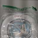 MCGMITT Potty Training Toilet Seat for Toddlers Boys Girls, Portable Baby Toilet Folding Kids Potty Chair Cover with Splash Guard for Travel, Including 3 Non-Slip Feet and Storage Bag (Blue)