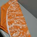 Horaldaily Fall Tablecloth 70x70 Inch Round, Thanksgiving Autumn Harvest Orange Wild Flowers Table Cover for Party Picnic Dinner Decor