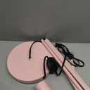 BoostArea Floor Lamp, Modern Cute Pink Floor Lamp, 63Inch Metal Standing Lamp, E26 Socket, On/Off Footswitch, ETL Listed, Tall Thin Skinny Cool Floor Lamp for Living Room, Bedroom Decor, Minimalist