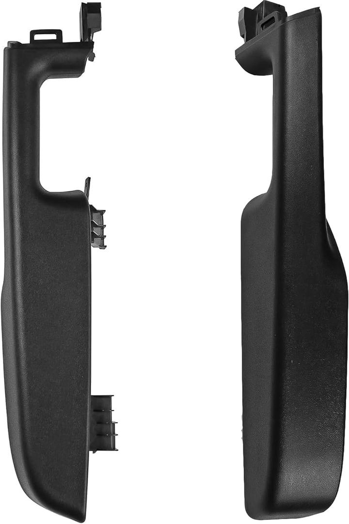 Black Door Armrest Handle Fit for Chevy Cadillac Replace 88981545 88981542