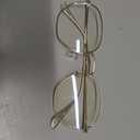 Small Metal Round Reading Glasses for Women Men Classic Vintage Retro Shades Blue Light Blocking Computer Readers