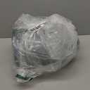 Umbra Touch Trash Can, Small Garbage Bin Waste Basket with Lid for Bathroom, Slate Blue