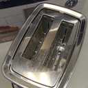 GE 2 Slice Stainless Steel Toaster, Extra Wide Slots for Toasting Bagels, Breads, Waffles & More, 7 Adjustable Shade Settings, Removable Crumb Tray, Countertop Kitchen Essentials, 850 Watts