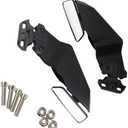 Protaper Motorcycle Wing Rearview Mirror, Bar End Rear View Mirrors, Compatible with Yamaha YZF R1 1998-2006, 2 PCS(Glossy Black)