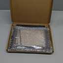 1 Pack Raccoon One Way Excluder Door Inimitable Outside Live Trap Raccoon Repellent Dog Proof Eviction Possum Trap for Attics Home Farms(10.6" X 8.3" X 0.8")