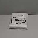 TILLYOU Waterproof Changing Pad Liners 6 Pack, 100% Cotton Reusable Cloth Diaper Liners, Gray