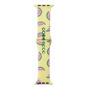 Summer Watch Band Yellow Sumer Watermelon, 2 Pack