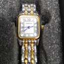 CHEETAH Gold Watches for Women with Small Vintage Bracelet, Rectangular Case Roman Dial
