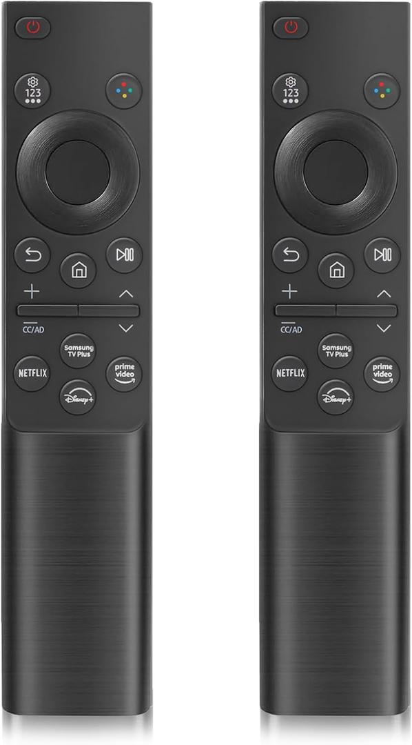 2PCS Nmaayss Replacement Remote for Samsung Smart TV Remote, Compatible with All Samsung Smart TV, LED, LCD, HDTV, 3D, Frame Curved QLED TVs