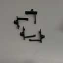 4 Pcs Car Holder Retainer Compatible for Honda for Acura, Durable Anti-Slip Plastic Black L Type Floor Mat Fixing Clips