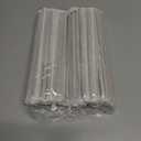 The Veggie Straws – 100 PCS of 8.25 Inches Individually Wrapped Biodegradable Straws – Made of Vegetable Fibers, Best Environment Friendly Drinking Straws for Hot and Cold Beverages