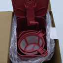 Mixpresso Red Personal Single Serve Coffee Maker with 14oz Travel Mug, Drip Small Coffee Maker with Auto Shut Off, Reusable Filter, Works with Ground Coffee Only  Not for K-Cup Pods