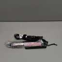 Farery Mini Thermal Brush 3 Temperature Adjustable, 3/4 Inch Travel Curling Iron for Short Hair, Heated Round Brush for Touch ups and Small Curls, Travel Size Curling Wand, Dual Voltage, Pink