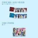 ITZY CHECKMATE A Ver. Photobook R + Photocard + Special Tag + Sneakers Sticker + Postcard + Seal Sticker + Lyric Poster + 2 Pin Button Badges + 4 Extra Photocards  Format: Audio CD