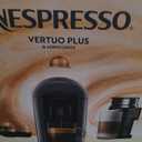 Nespresso Vertuo Plus Coffee and Espresso Maker by Breville, Ink Black with Aeroccino Milk Frother