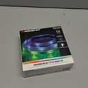 Monster 16.4ft Sound Reactive Multi-Color LED Light Strip with IR Remote Control, Indoor Use, Xtreme Easy Assembly