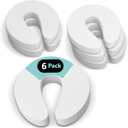 Door Pinch Guard and Door Slam Stopper 6pk. Use Safety Door Guard Made of Soft Foam to Keep Door Open. Serves As a Protector for Kids by Arcleer
