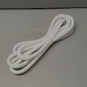 Cable Sleeve : self-Closing White Cable Tidy Sleeve for Better Desk Cable Management - 0,47 inch to 0,79in x 10ft Cable Conduit White  cuttable Cable Protector and Computer Desk Organizer by LIVAIA
