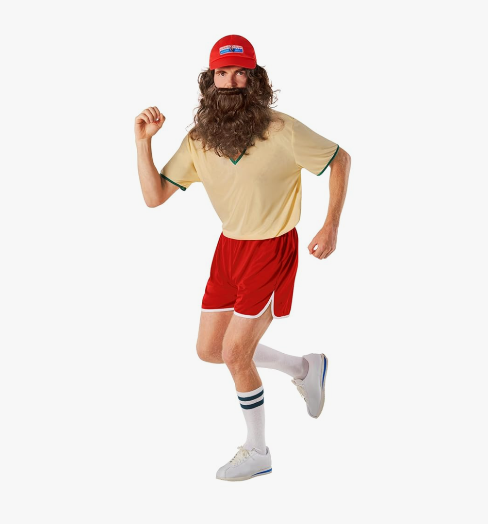 Morph Running Costumes For Men With Wig Running Halloween Costumes For Men Runner Funny Size M