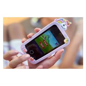 Kids Smart Phone Gifts for Girls 6-8 Year Old,Touchscreen Toy Cell Phone with Multi APPs 8G TF Card for Learning Play Christmas Birthday Gifts for Girls Age 3 4 5 6 7 8 9 (Purple)