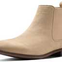 CGRRBW Men's Chelsea Boots Suede Leather Casual Boots for Men 9.5